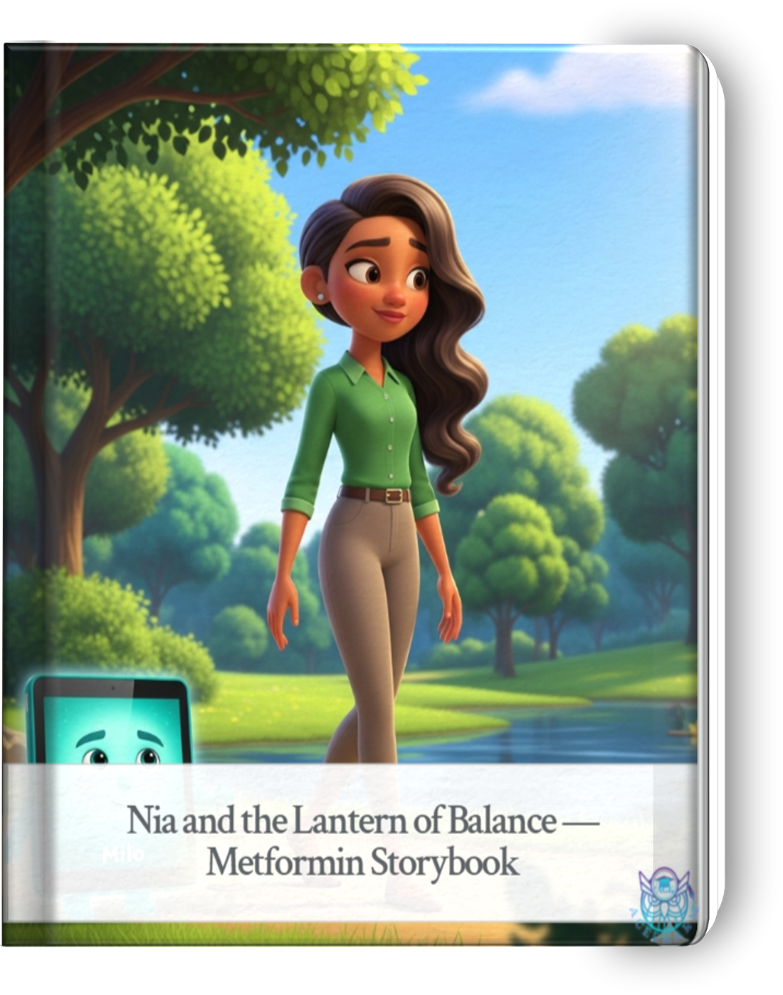 Nia and the Lantern of Balance Metformin storybook cover